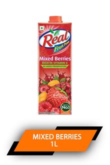 Real Fruit Mixed Berries 1ltr